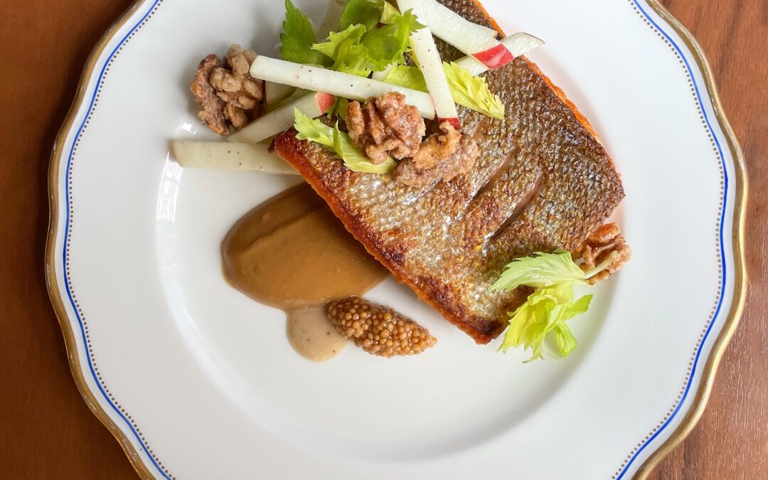 RECIPE: Seared Steelhead and Fall Apples